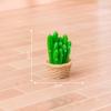 Charming Miniature Resin Cactus For Desk Diy Garden Accessories Cute Plant Decor