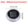 Car Clock Touch Luminous Mini Automobiles Internal Stick-On Digital Watch LED Digital Clocks Auto Ornament LED Air Vent Watch