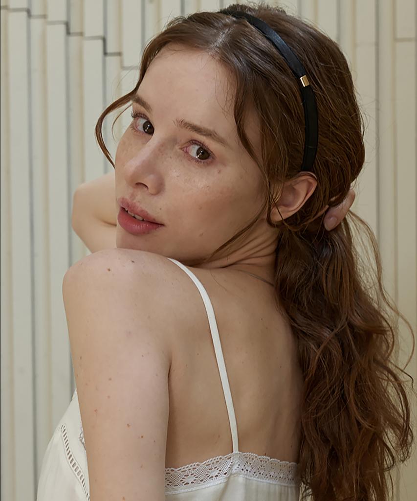 S'Secondo Claria Gold Metal Point Headband_2 Colors
