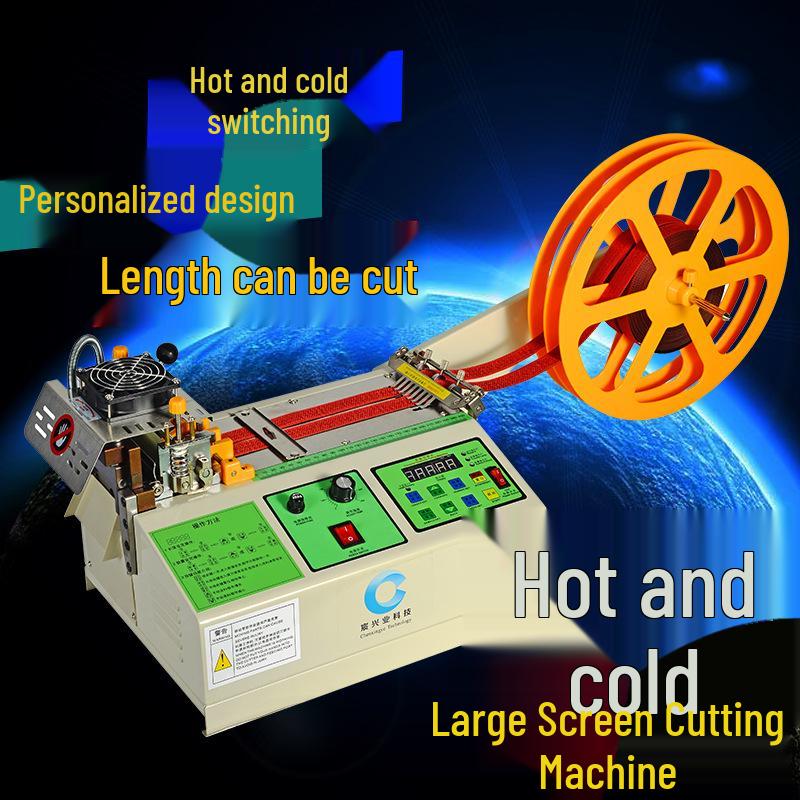 

Автоматична машина для різання тасьми та гумки з гарячим/холодним різанням та опціями скосу Round Corner Knife Mold