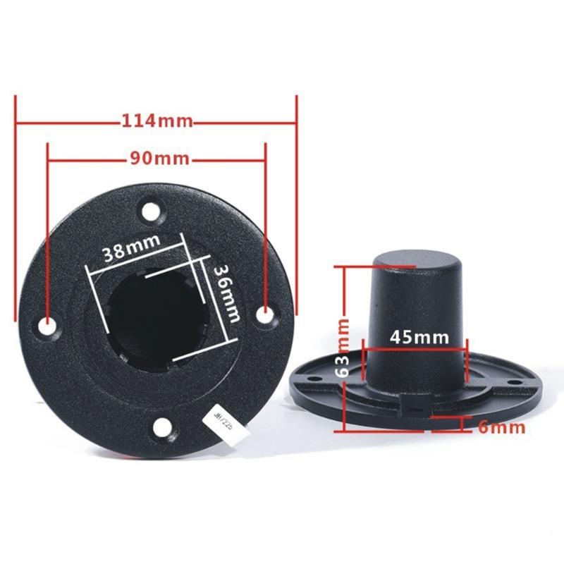 Heavy Duty Metal Speaker Stand Base Iron Lower Sound Seats for Professional Stage Use Easy Installation