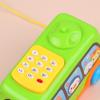 Baby Toys Music Cartoon Bus Phone Educational Developmental Kids Toy Gift Children Early Learning Exercise Baby Kids Game