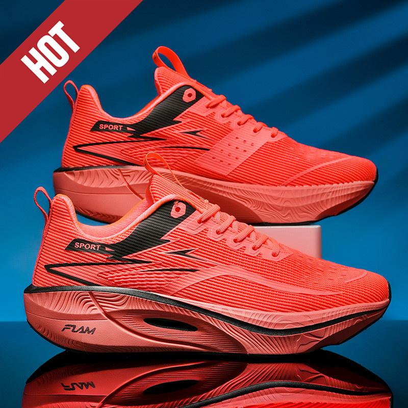 New Men Sports Running Shoes Off Marathon Breathable Light Comfortable Women Athletic Sneakers Jogging Tenis Air Cushion