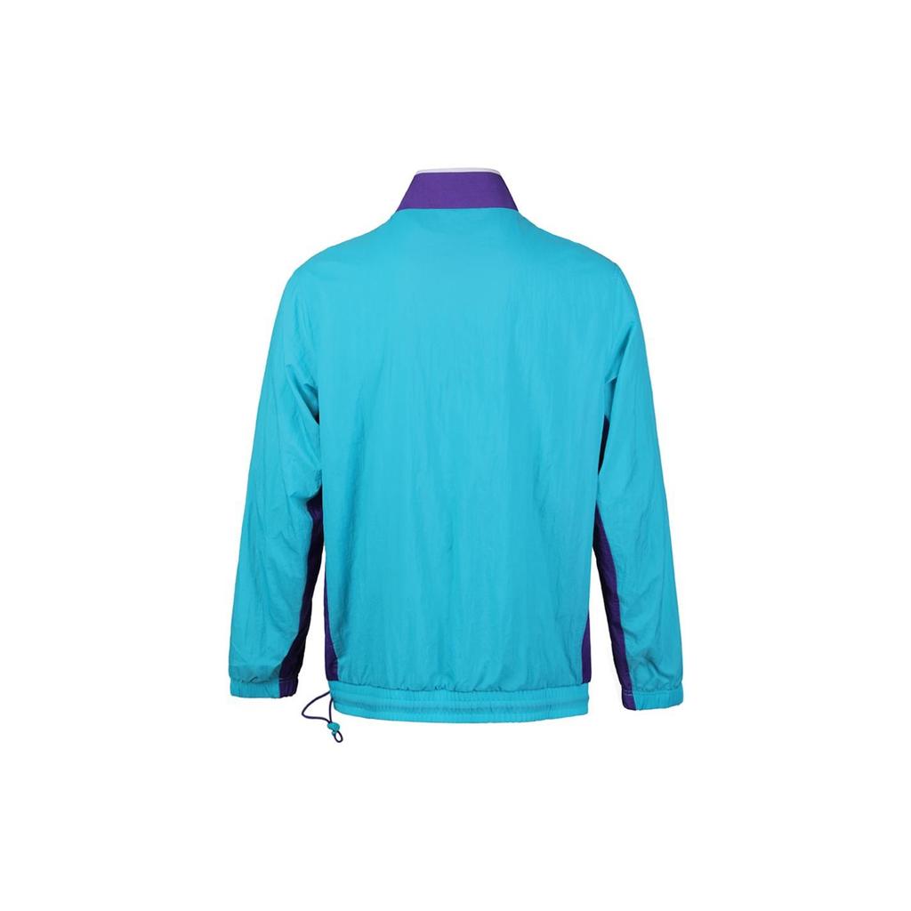 Nike Logo Print Hidden Zip Jacket Men Outerwear Blue AJ3919-415