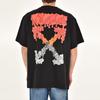 OFF WHITE Koszulka z strzałką Markerową OMAA038S21JER0021025