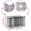 Gabion Raised Bed Silver