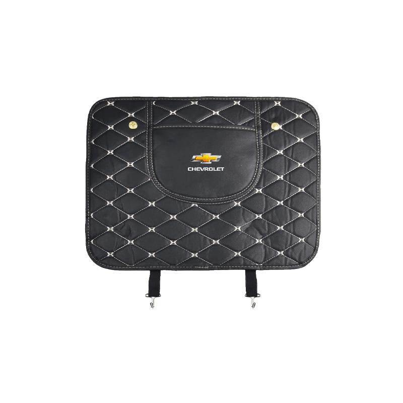 

Автомобільні протиударні накладки на сидіння, внутрішні накладки з ПУ-шкіри, захисні накладки на спинку сидіння для Chevrolet Malibu XL Equinox, аксесуари - захисні накладки на пороги дверей 1pcs