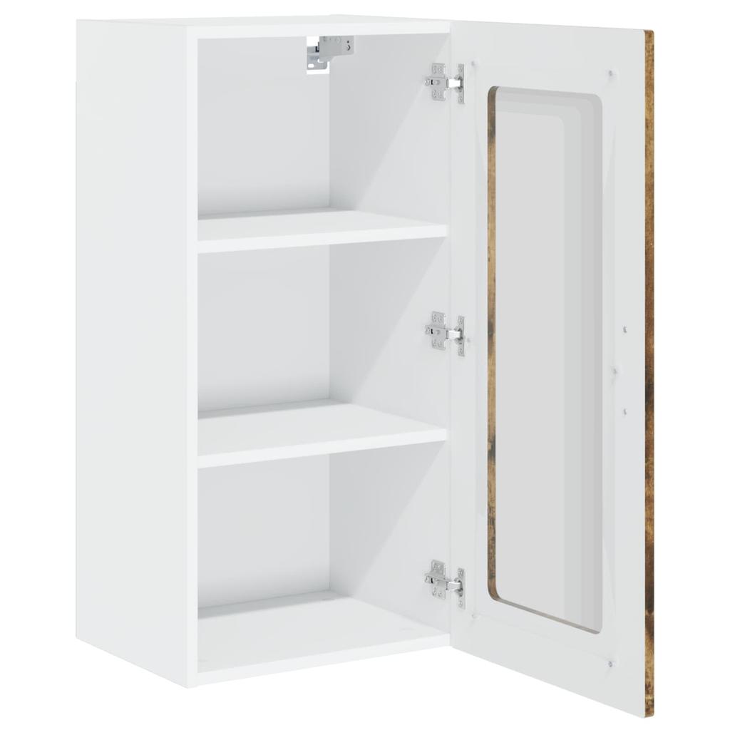 Dishwasher Front Panel Kalmar Smoked Oak 40 X 31 X 80 Cm