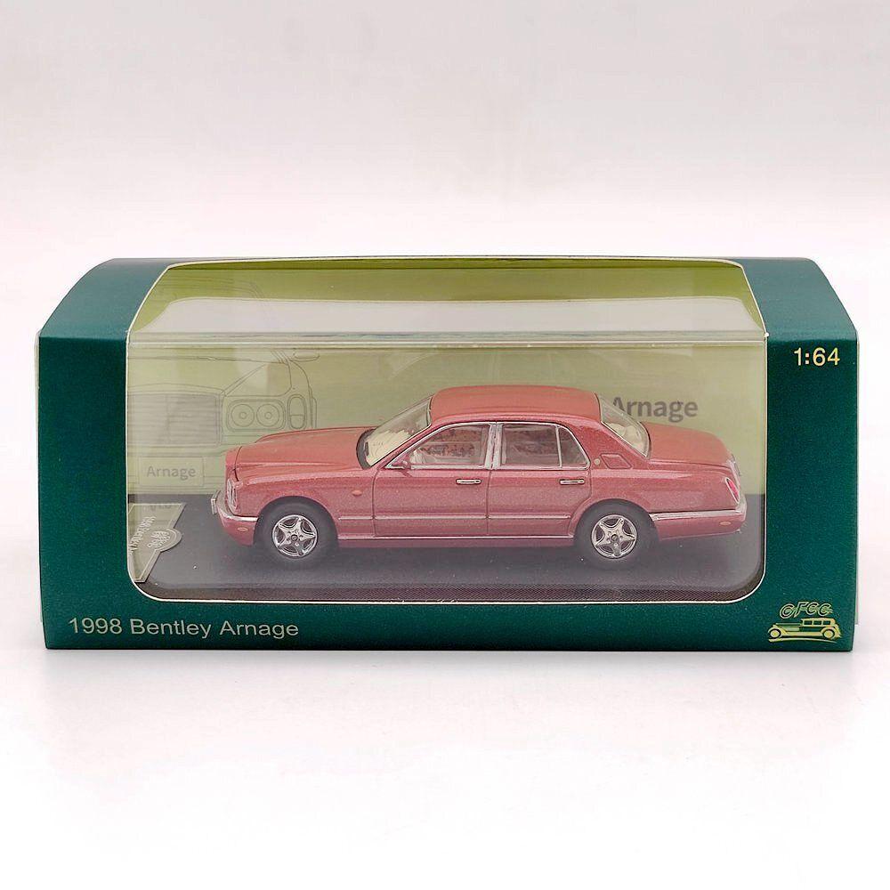 1/64 Skala Bentley Arnage 1998 Rød Støpt Metall Bilmodell Begrenset Samling