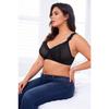 Wireless Lace Ultra Thin Plus Size Bra For Big Chest Push Up