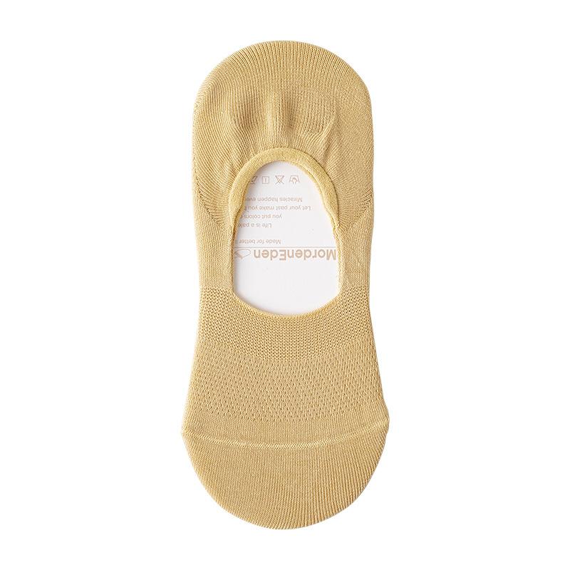 Socks, Boat Socks, Women's Pure Cotton Non-dropping Heels, Women's Summer Thin Women's Socks, Boneless Net, Shallow Eye, Invisible Socks