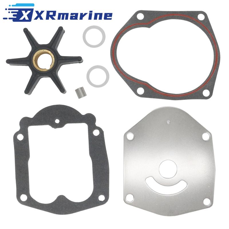 

Water Pump Impeller Kit for Mercury Mariner 25 30 40 50 HP 4-Stroke 47-821354A1, 47-821354A2, 821354A1, 821354A2 чёрный