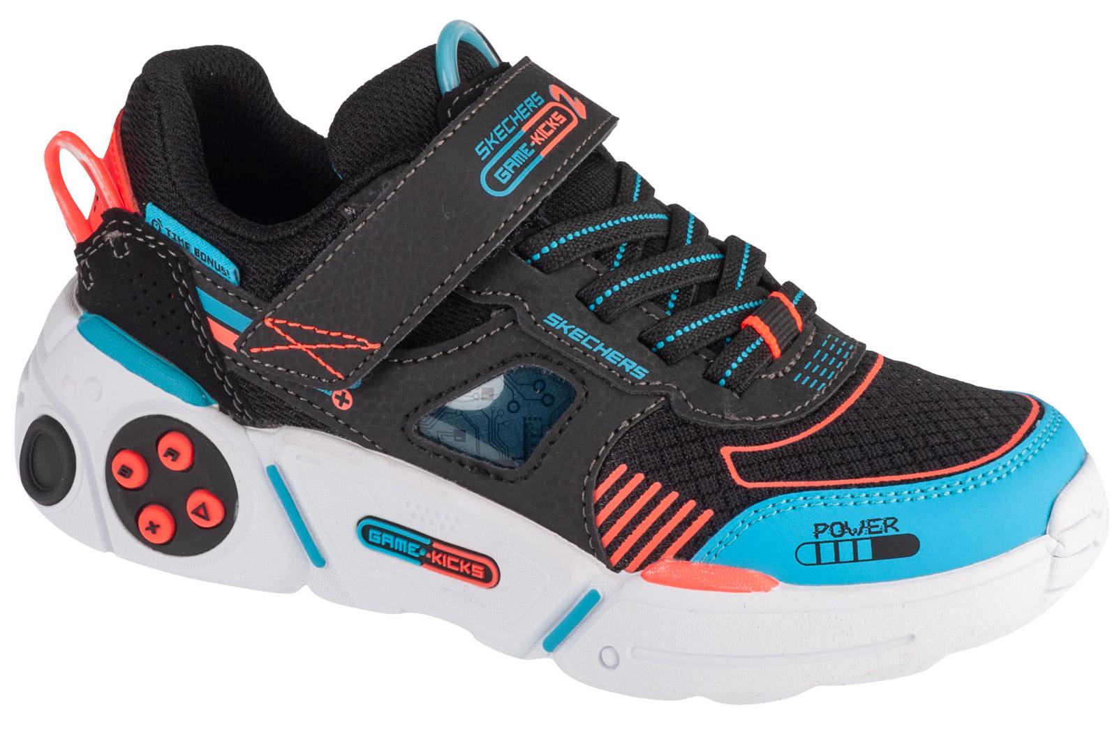 Skechers Gametronix 2.0, Baskets noires pour garçon 30 noir
