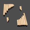 Dia 6mm 8mm 10mm Solid Wood Diagonal Round Wooden Rod Plug DIY Material Solid Wood Connectors Nail Wedge Length 30mm-100mm