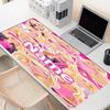 Custom Name Personalized Barbie Pattern Mousepad, Laptop PC Desk Mat, Decorative Desk Mat for Home Keyboard Pad Gift