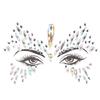 Face Rhinestones Stickers Shiny Glitter Eyes Facial Makeup Decorations for Festival Holiday