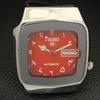 Seiko 5 AUTOMATIC VINTAGE 7S26A JAPAN MENS ARABIC RED COLOR DIAL WATCH A702458-5 R124-a702458