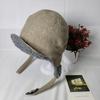 Imitation lamb wool flying hat, ear protection hat, children's autumn and winter new velvet solid color hat, men's warm Lei Feng hat