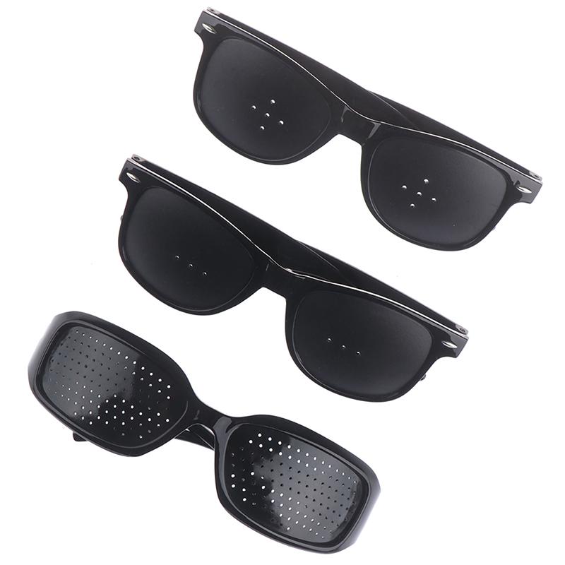 Unisex Eyes Correction Exercise Eyesight Vision Care Improvement Pinhole Glasses