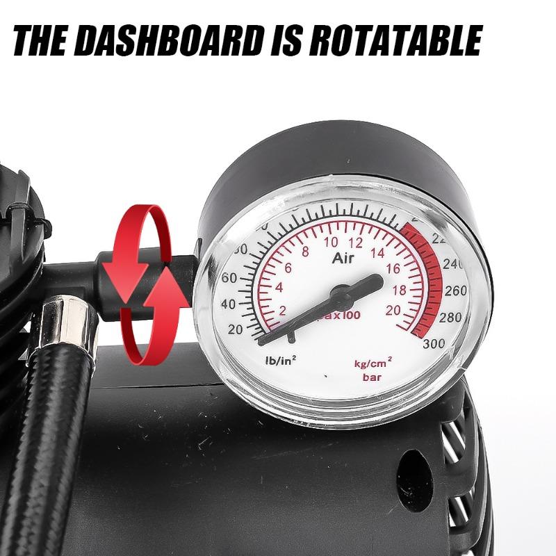 High Quality Auto Electric Air Pump 300psi Air Compressor Tire Mini Car Tire Inflator Auto Repair Accessories for Inflator 12V