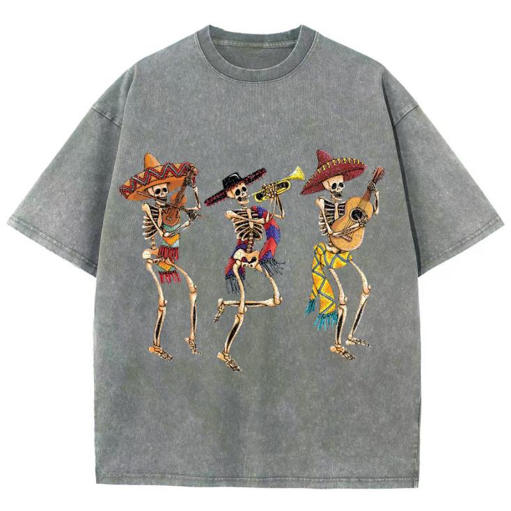 

Футболка с принтом музыкального черепа по доступной цене для женщин, свободная, большого размера, для пар, с коротким рукавом, уличный хип-хоп, подростковые футболки 3XL