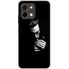 For Vivo Y28 4G Case 6.68'' Black TPU Silicon Cartoon Protection Cover for VivoY28 Y 28 4G Shockproof Capa Wolf Animals Soft Bag
