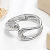 Bracelet INS Minimalist Irregular Wave Jewelry Metal Glossy Bracelet Ladies Jewelry