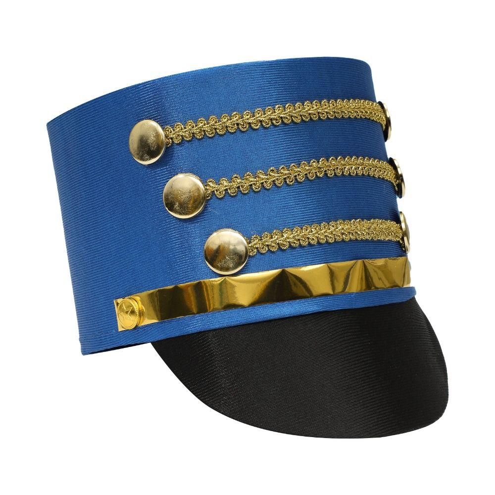 Hat-nutcrackers Marching Band Hat Cosplay Show Soldier Top Cap Drum Major Master Hats  Performance