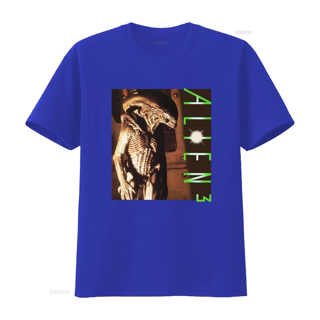 Vintage 90s 1992 ALIEN 3 Rare Design Big Image American Science Fiction Horror Film Movie T Shirt Streetwear Lolife Promo