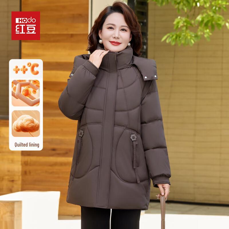 

Hodo Women s Mid-Aged & Elderly Thickened Winter Padded Coat 4XL