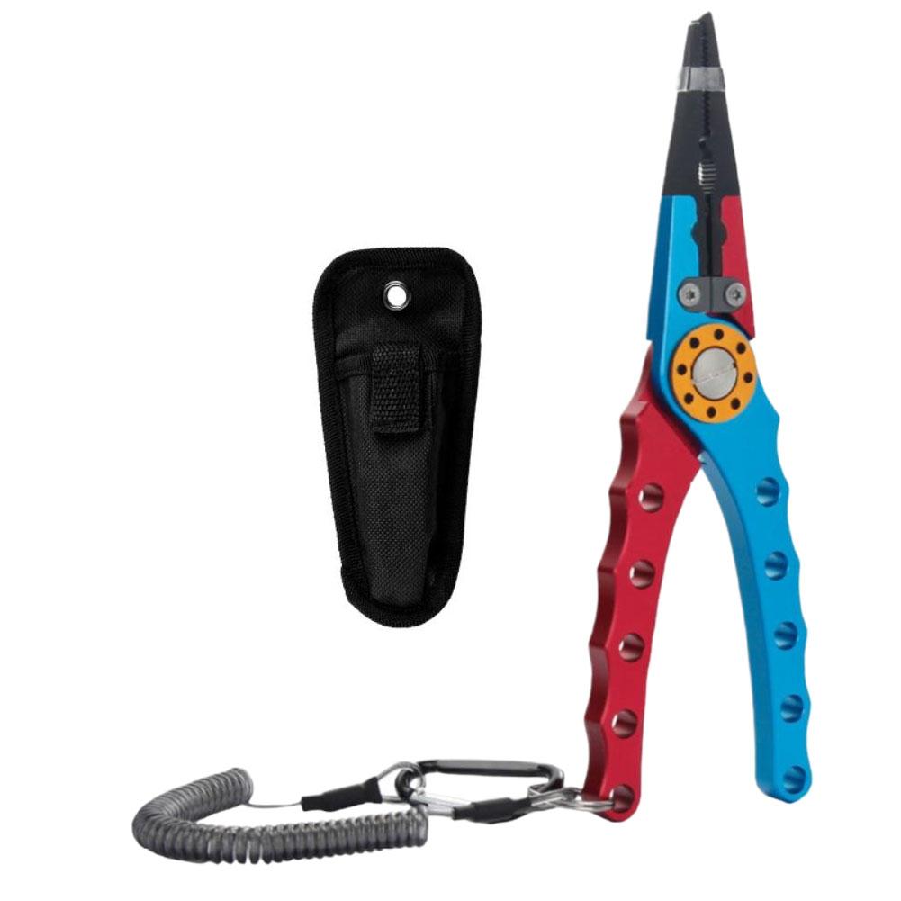 Remover Line Cutting and Split Ring Fishing Tools Aluminum Alloy Fishing Pliers Saltwater Fishing Multitool Hook