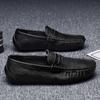 Rutschfeste Schuhe Herren Echte Lederschuhe Elegante Freizeitschuhe Slipper Ballerinas Mode Weichsohlige Sneaker Herren Businessschuhe