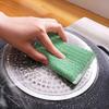 Pinstripe Scrubber Dishwashing Sponge Kitchen Dishwashing Dishcloth Sponge Wipe Brush Cleaner Cleaning Brush Kitchen Accessories
