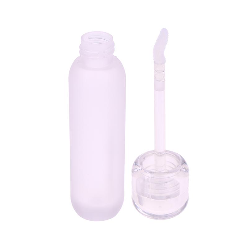 

1 шт. Порожня 3 мл прозора туба для блиску для губ, багаторазові міні-флакончики для бальзаму для губ, контейнери для помади для подорожей, для жінок, дівчат, для DIY макіяжу