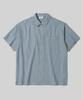 Beodeonteu Multi-Stripe Back Logo Shirt [Blue]