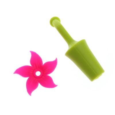 Popular Poker Colorful 1PC Random Color Bottle Cork Red Wine Cover Series Silicone Wine Stoppers