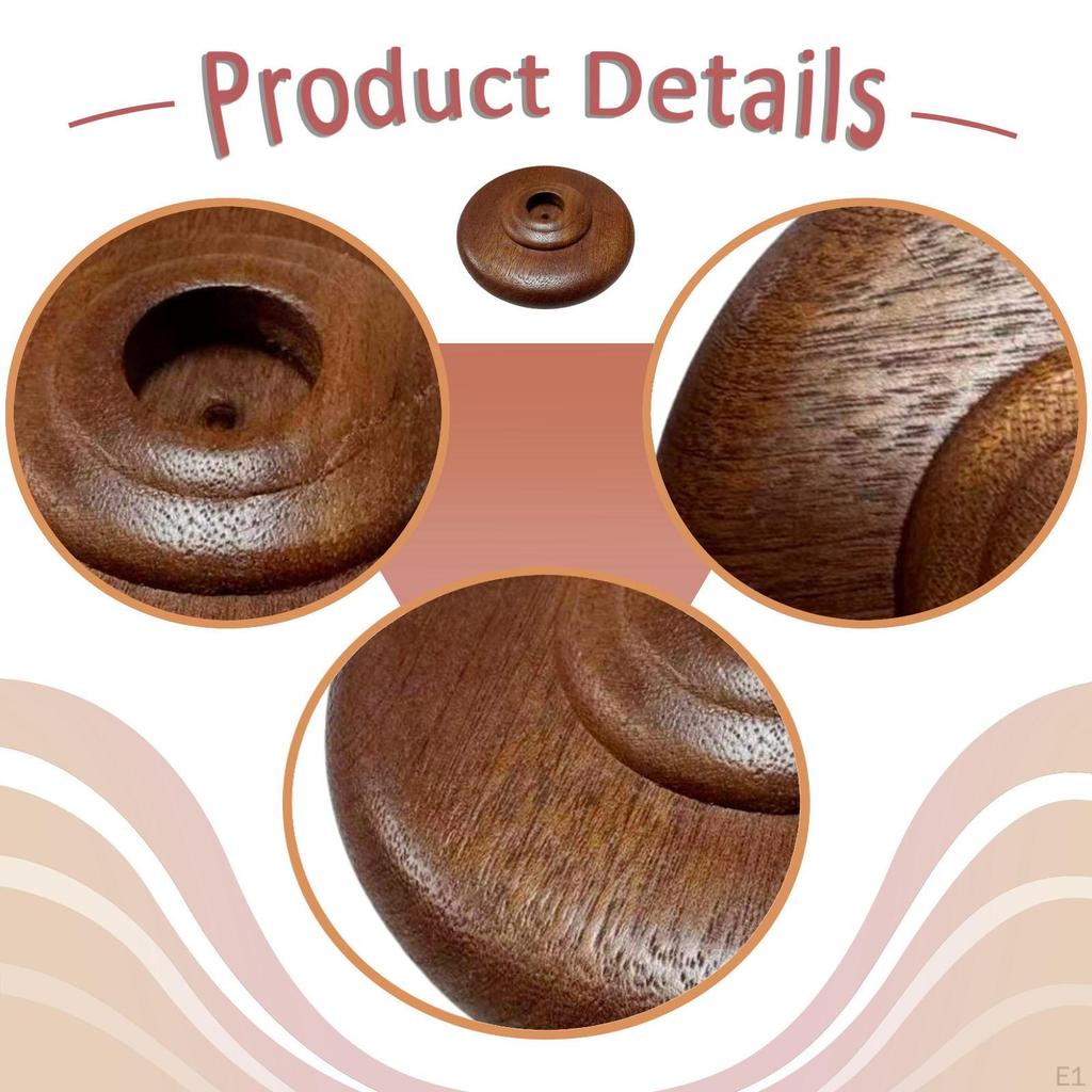 Cello Anti Slip Mat Portable Rest Holder Convenient Non Strong Grip Wooden for Beginner