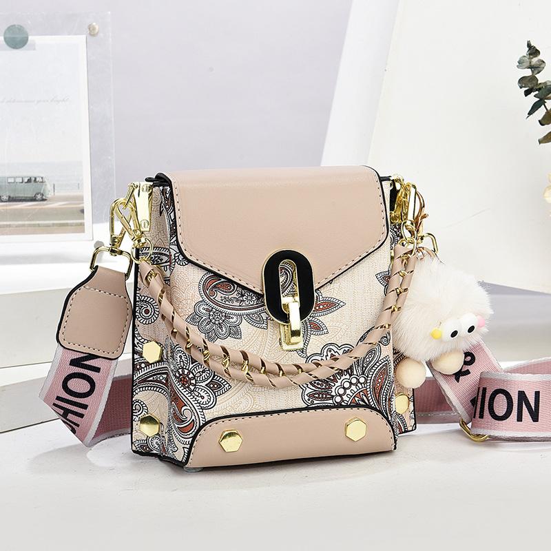 Damen Messenger Handy Umhängetasche mit hohem Sinn für Mode Damen 2025 neu heiß verkaufte Nischen tragbare PU vielseitige Schultertasche Damentasche