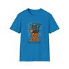 Unisex Softstyle T-Shirt Mens Womens Tees Top Black Cat Acorn Crown Autumn Leaf Throne Bat Cozy Fall