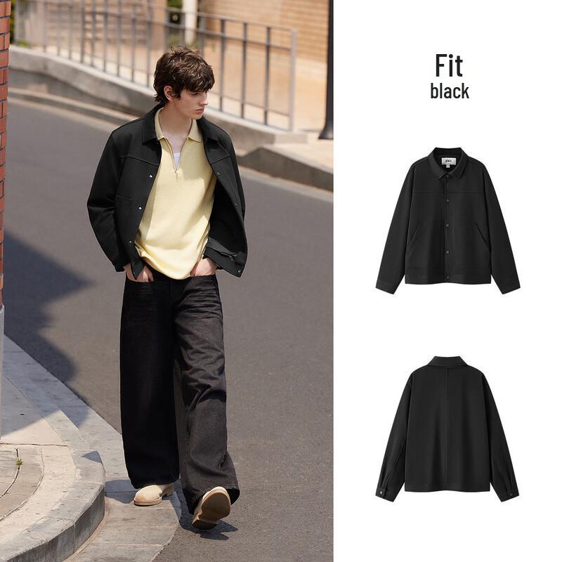 Semir Men's Solid Knitted Jacket