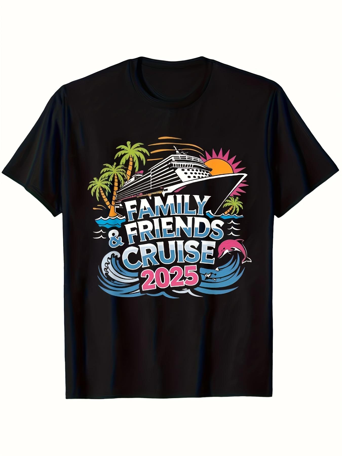 Family and Friends Cruise 2025 Memory Making Family Couple T-Shirt XXXXL