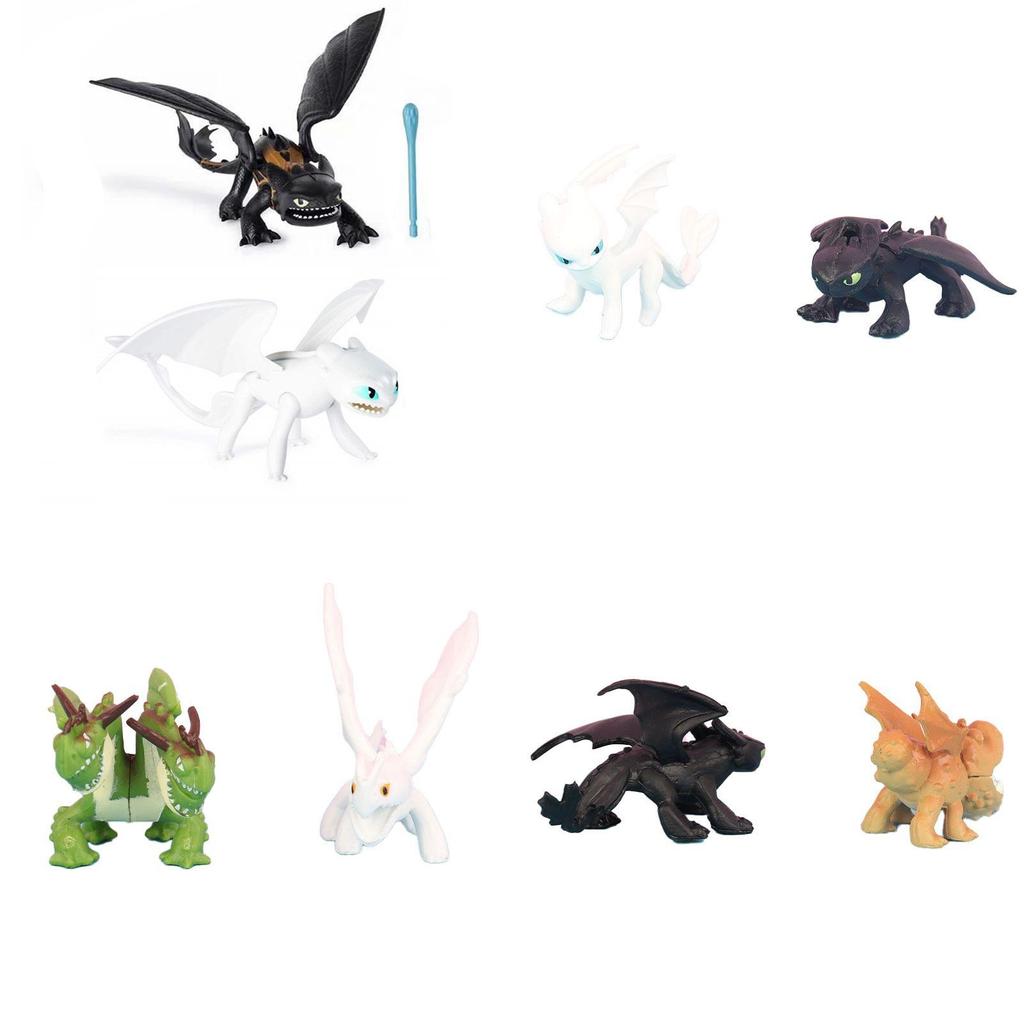 Dreamworks Dragons Figure Collection Mini Toothless Set For Kids And Dragon Trainers Aged 4 And Up