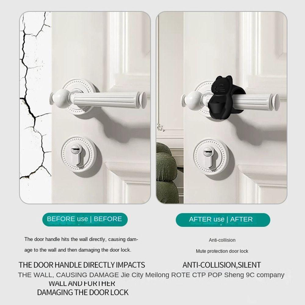 Anti Collision Door Stopper Wall Protectors Door Handle New Doorstop Door