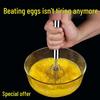 Semi-Automatic Stainless Steel Egg Whisk