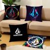 V-VolcomS LOGO Pillow Case Home Decor Throw For Sofa Bed Car Room Decor Gift Idea
