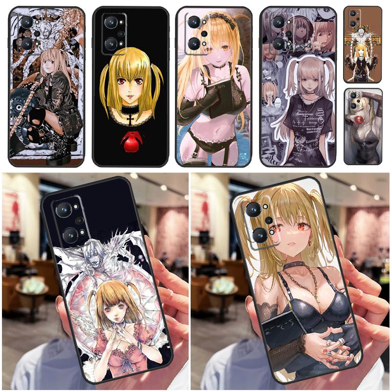 

Death Note Misa Amane для Realme 10 8 9 Pro Plus 8i 9i C30 C35 C21Y C25Y C11 C15 C31 GT Neo 2 3 T GT Master Case Realme GT Neo3
