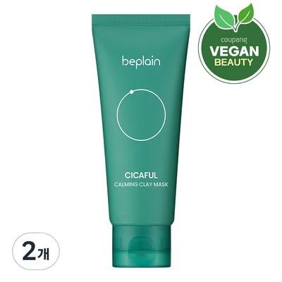 BePlain Cicaful Beruhigende Tonmaske 100ml, 1 Packung, 2 Stück