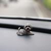 Resin Crafts Mini Animal Ornament Simulation Dog Action Figures Poodle Dog Figures  Birthday Gift