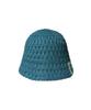 Elkebeullum F/W Flower Net Blue Bucket Hat