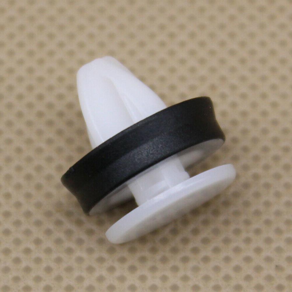 White Wheel Fender Flare Molding Clip For Ford Transit With Sealer 25pcs Set Nylon New Practical Replacement Stable China Mainland